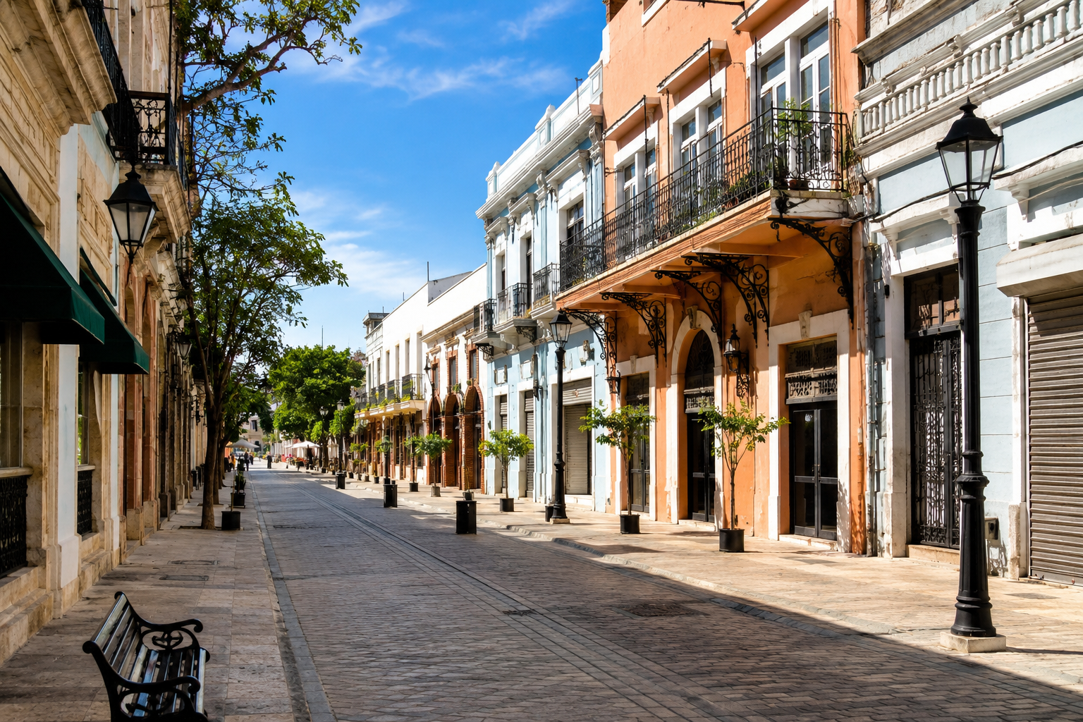 Calle El Conde in Santo Domingo