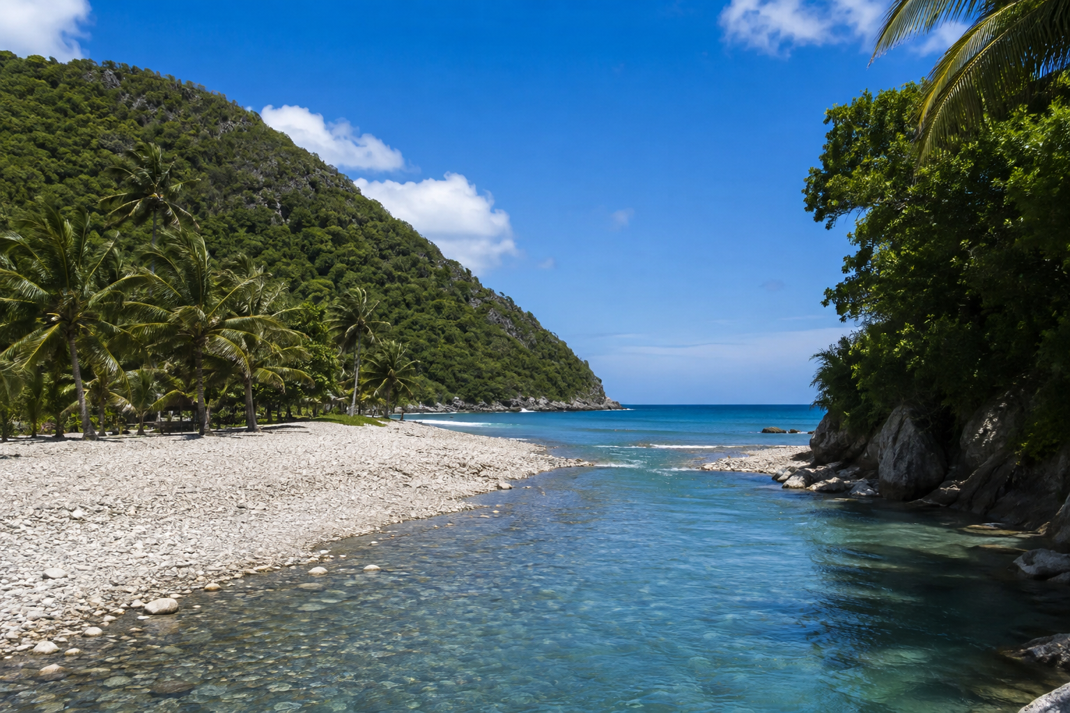 Los Patos river and beach